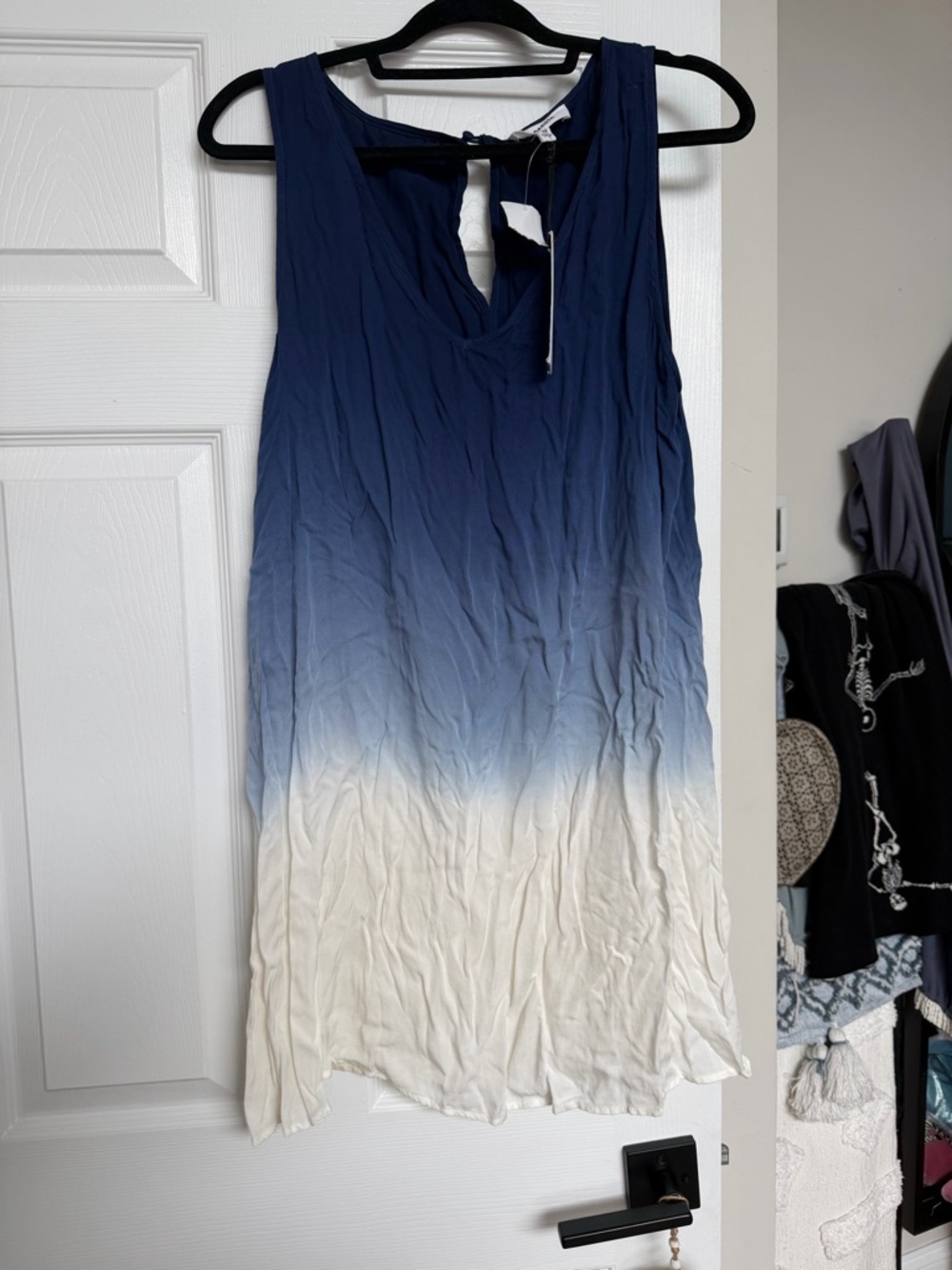 BB Dakota Royal Blue Sleeveless V-Neck Tank